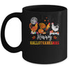 Happy Hallothanksmas Chicken Xmas Thanksgiving Halloween Mug | teecentury