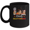 Happy Hallothanksmas Sloth Xmas Thanksgiving Halloween Mug | teecentury