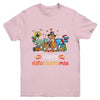 Happy Hallothanksmas T Rex Dinosaur Halloween Christmas Youth Shirt | teecentury