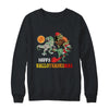Happy Hallothanksmas Thanksgiving Dinosaur T-Rex Turkey T-Shirt & Sweatshirt | Teecentury.com