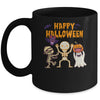 Happy Halloween Skeleton Pumpkin Ghost Cute Kids Boys Girls Mug Coffee Mug | Teecentury.com