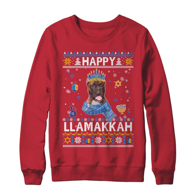 Happy Hanukkah Boxer Hanukkah Ugly Sweater Christmas T-Shirt & Sweatshirt | Teecentury.com