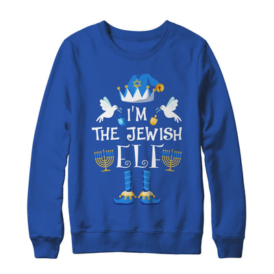 Happy Hanukkah Jewish Elf Family Group Christmas Pajama T-Shirt & Sweatshirt | Teecentury.com