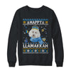 Happy Hanukkah Poodle Hanukkah Ugly Sweater Christmas T-Shirt & Sweatshirt | Teecentury.com
