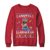 Happy Hanukkah Schnauzer Hanukkah Ugly Sweater Christmas T-Shirt & Sweatshirt | Teecentury.com