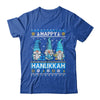 Happy Hanukkah Ugly Christmas Gnome Gnomies Menorah Dreidel T-Shirt & Sweatshirt | Teecentury.com