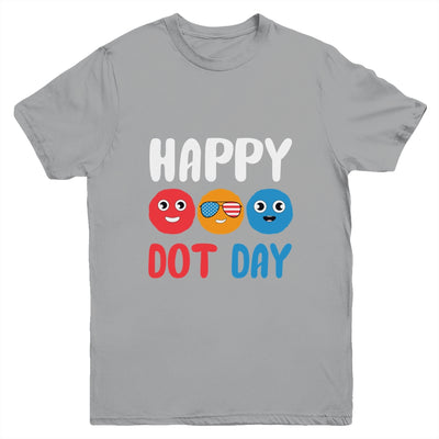 Happy International Dot Day Cute Colorful Dots Kids Youth Youth Shirt | Teecentury.com