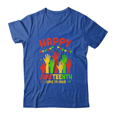 Happy Juneteenth Day Black Freedom African T-Shirt & Tank Top | Teecentury.com