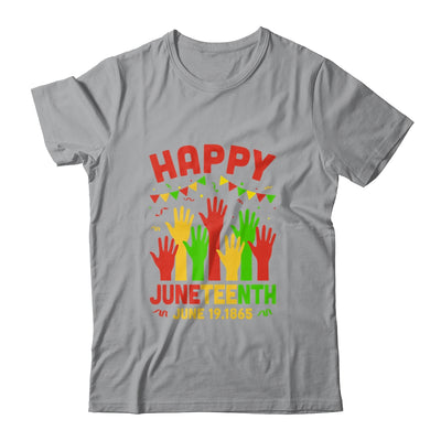 Happy Juneteenth Day Black Freedom African T-Shirt & Tank Top | Teecentury.com
