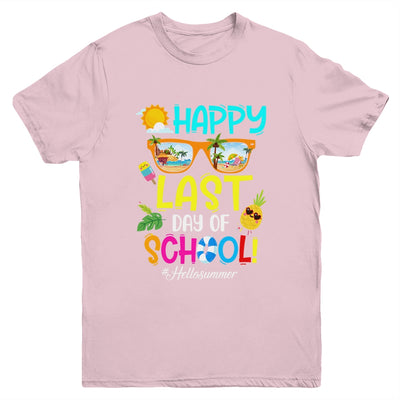 Happy Last Day Of School Hello Summer Break Youth Shirt | teecentury