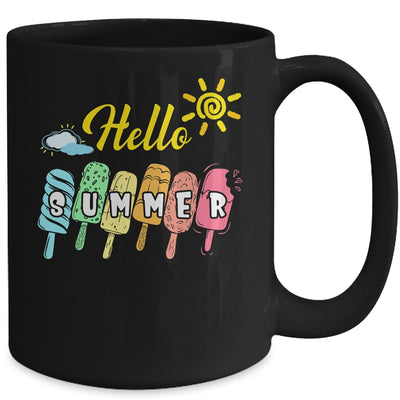 Happy Last Day Of School Hello Summer Ice Cream Lover Mug | teecentury