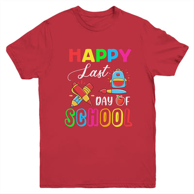 Happy Last Day Of School Teacher Boys Girls Kids Youth Youth Shirt | Teecentury.com