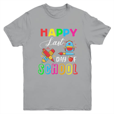 Happy Last Day Of School Teacher Boys Girls Kids Youth Youth Shirt | Teecentury.com