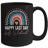 Happy Last Day Of School Teacher Student Summer Break Mug | teecentury