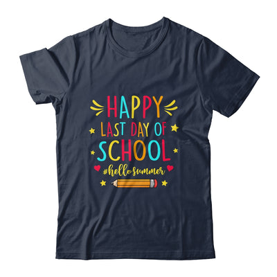 Happy Last Day Of School funny Hello Summer Teacher Student Shirt & Hoodie | teecentury