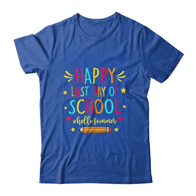 Happy Last Day Of School funny Hello Summer Teacher Student Shirt & Hoodie | teecentury