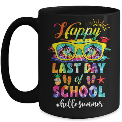 Happy Last Day of School Hello Summer Students and Teachers Mug | teecentury