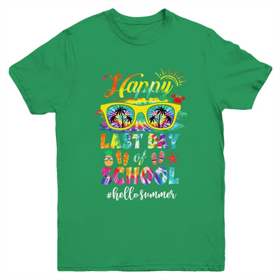 Happy Last Day of School Hello Summer Students and Teachers Youth Shirt | teecentury