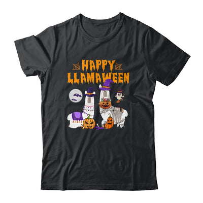 Happy Llamaween Llama Halloween Costume Kids Boys Girls Gift T-Shirt & Hoodie | Teecentury.com