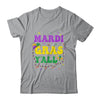 Happy Mardi Gras Y'all Vintage Mardi Gras Party Festival Shirt & Tank Top | teecentury