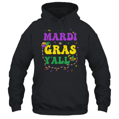 Happy Mardi Gras Y'all Vintage Mardi Gras Party Festival Shirt & Tank Top | teecentury