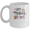Happy Mother's Day 2022 Cute Floral For Women Mom Grandma Mug | teecentury