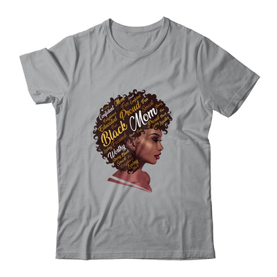 Happy Mother's Day Black Mom Queen Afro African Woman T-Shirt & Tank Top | Teecentury.com