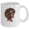 Happy Mother's Day Black Mom Queen Afro African Woman Mug Coffee Mug | Teecentury.com