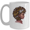 Happy Mother's Day Black Mom Queen Afro African Woman Mug Coffee Mug | Teecentury.com
