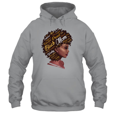 Happy Mother's Day Black Mom Queen Afro African Woman T-Shirt & Tank Top | Teecentury.com