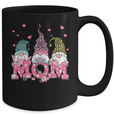 Happy Mothers Day Cute Gnomes Floral For Mom Daughter Mug | teecentury