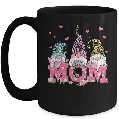 Happy Mothers Day Cute Gnomes Floral For Mom Daughter Mug | teecentury