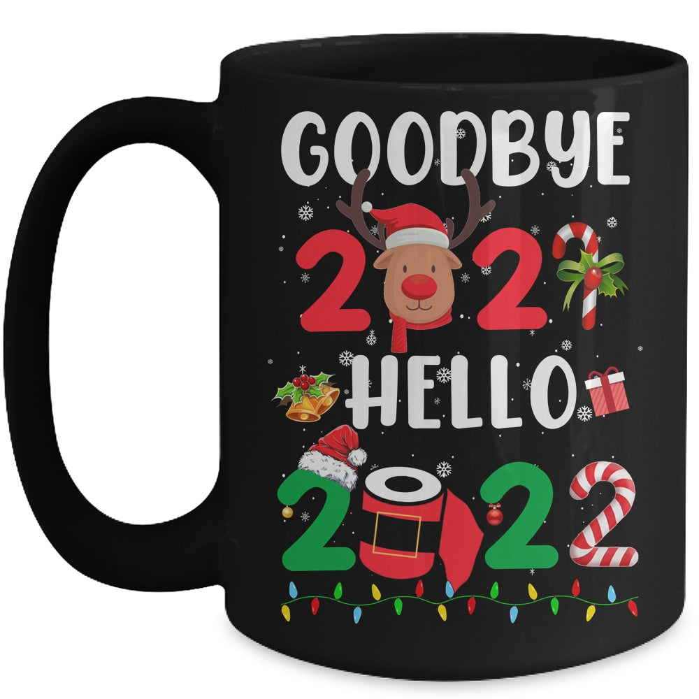 Happy New Year 2022 New Years Eve Goodbye 2021 Mug Coffee Mug | Teecentury.com