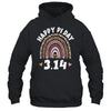 Happy Pi Day Mathematic Math Teacher Leopard Rainbow Shirt & Tank Top | teecentury