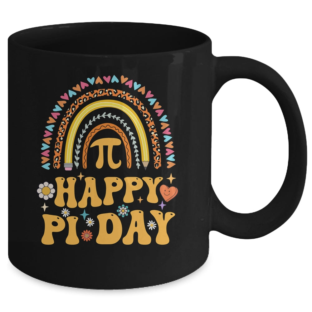 Happy Pi Day Mathematic Math Teacher  Rainbow Women Girl Mug | teecentury
