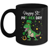 Happy St Pat T-Rex Saint Patrick's Day Dinosaur Boys Kids Mug Coffee Mug | Teecentury.com