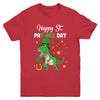 Happy St Pat T-Rex Saint Patrick's Day Dinosaur Boys Kids Youth Youth Shirt | Teecentury.com