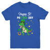 Happy St Pat T-Rex Saint Patrick's Day Dinosaur Boys Kids Youth Youth Shirt | Teecentury.com