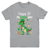 Happy St Pat T-Rex Saint Patrick's Day Dinosaur Boys Kids Youth Youth Shirt | Teecentury.com