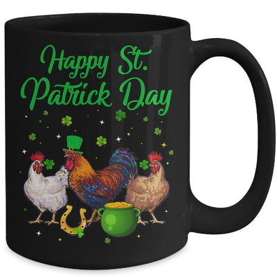 Happy St Patricks Day Chicken Funny Farmer Women Men Mug Coffee Mug | Teecentury.com