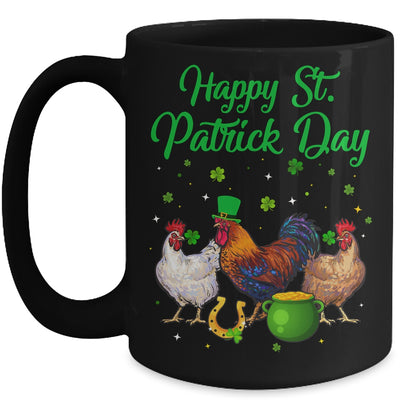 Happy St Patricks Day Chicken Funny Farmer Women Men Mug Coffee Mug | Teecentury.com