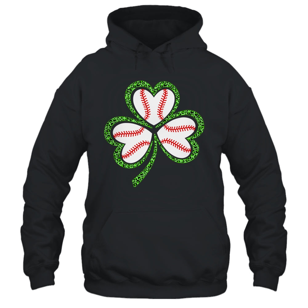 Happy St Patricks Day Shamrock Baseball Heart Men Boys Shirt & Tank Top | teecentury