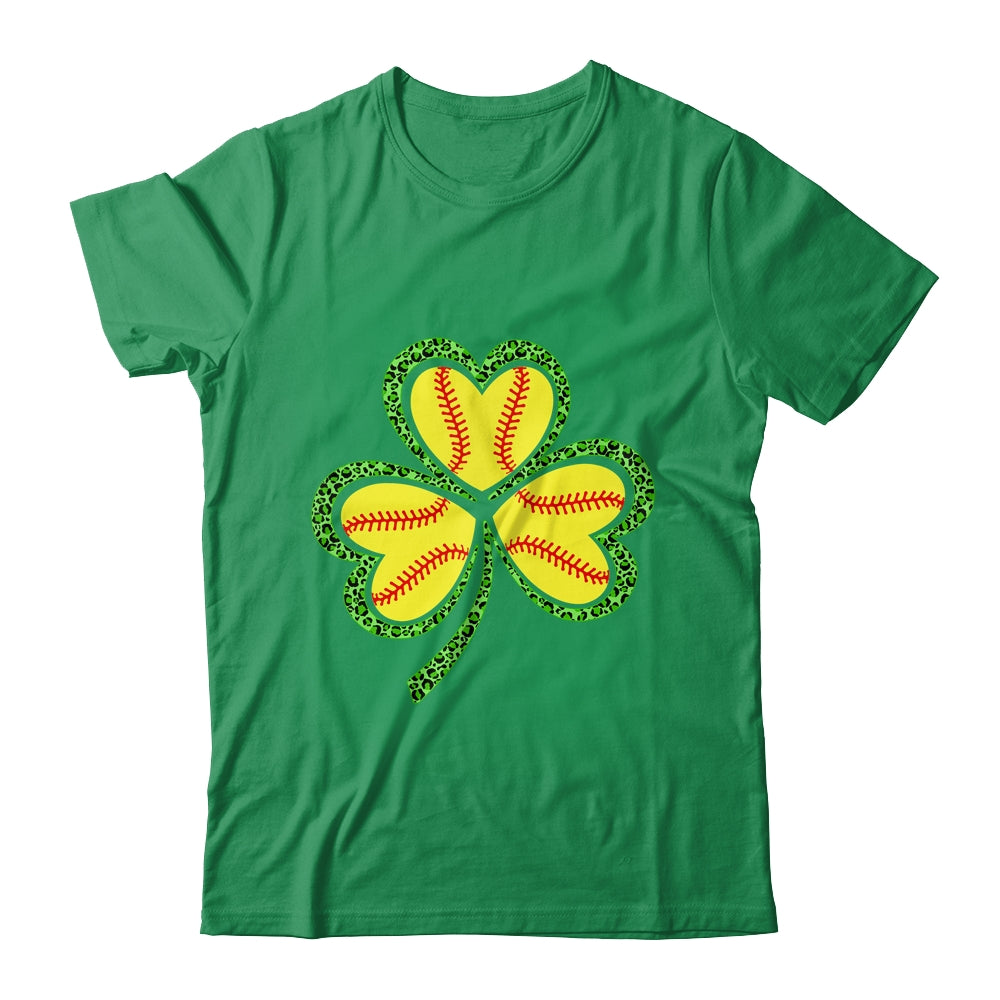 Happy St Patricks Day Shamrock Solfball Heart Women Boys Shirt & Tank Top | teecentury