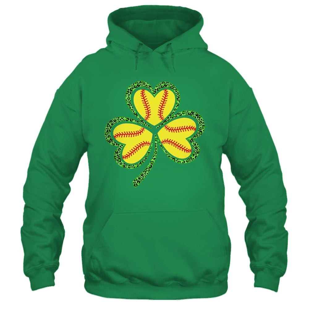 Happy St Patricks Day Shamrock Solfball Heart Women Boys Shirt & Tank Top | teecentury