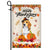 Happy Thanksgiving Funny Beagle Flag Fall Pumpkin Farmhouse Autumn Thanksgiving Flag | Teecentury.com