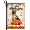 Happy Thanksgiving Funny German Shepherd Flag Fall Pumpkin Farmhouse Autumn Thanksgiving Flag | Teecentury.com