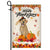 Happy Thanksgiving Funny Labrador Flag Fall Pumpkin Farmhouse Autumn Thanksgiving Flag | Teecentury.com