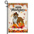 Happy Thanksgiving Funny Pitbull Flag Fall Pumpkin Farmhouse Autumn Thanksgiving Flag | Teecentury.com