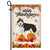 Happy Thanksgiving Funny Siberian Husky Flag Fall Pumpkin Farmhouse Autumn Thanksgiving Flag | Teecentury.com