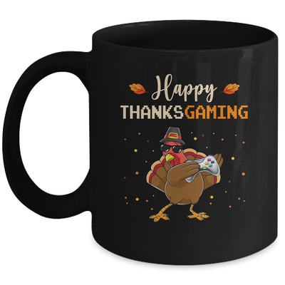 Happy Thanksgiving Video Game Dabbing Turkey Mug Coffee Mug | Teecentury.com